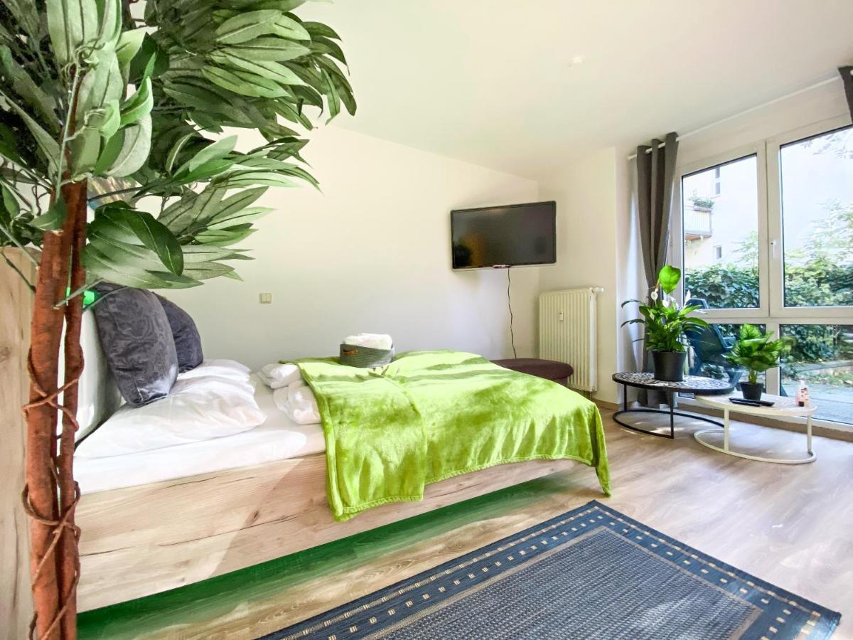 Wohlfuehl-Apartment Mit Kostenfreier Tiefgarage, Wifi & Terrasse 라이프치히 외부 사진