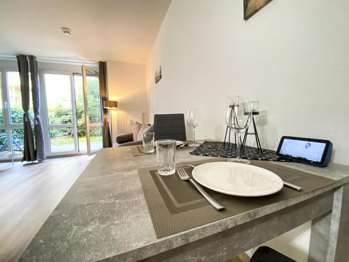 Wohlfuehl-Apartment Mit Kostenfreier Tiefgarage, Wifi & Terrasse 라이프치히 외부 사진