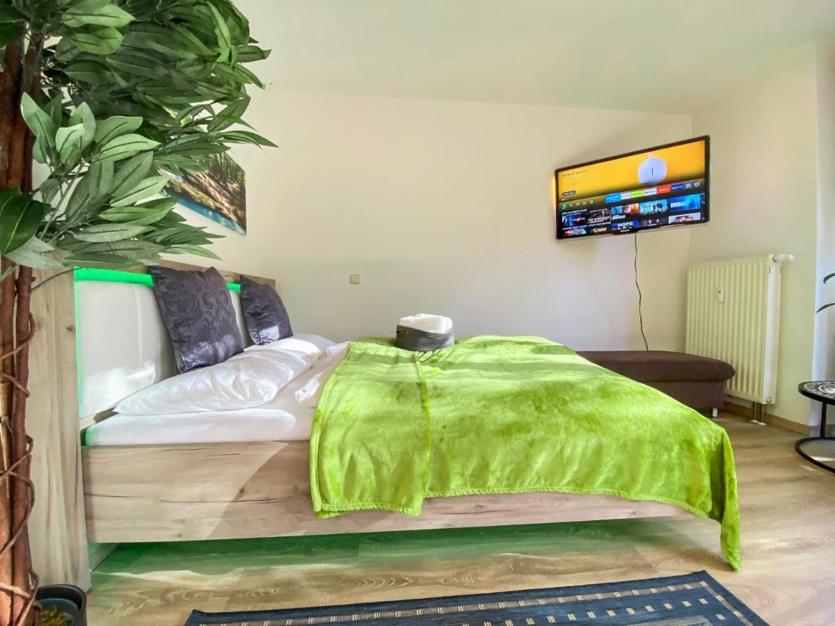 Wohlfuehl-Apartment Mit Kostenfreier Tiefgarage, Wifi & Terrasse 라이프치히 외부 사진