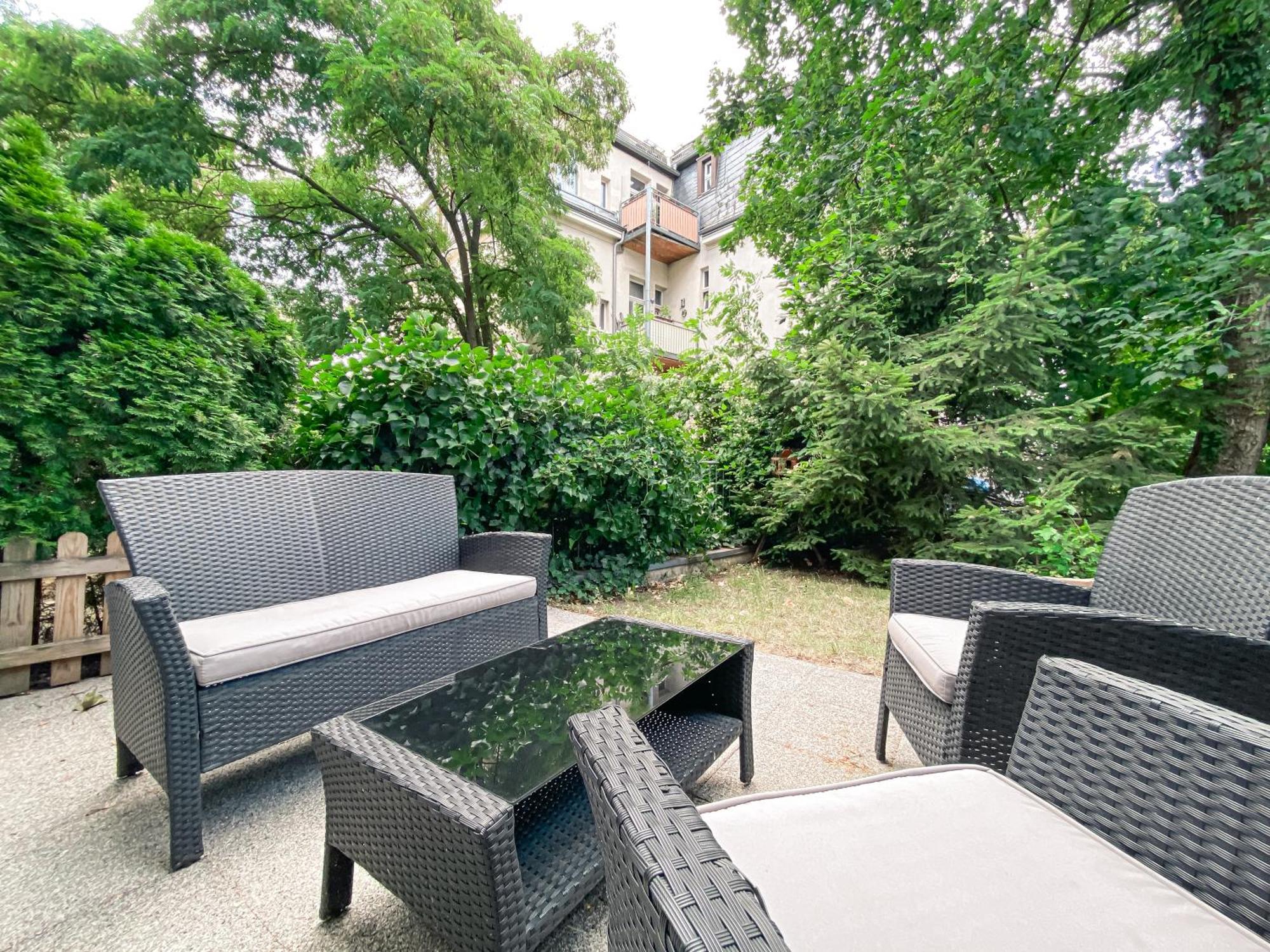 Wohlfuehl-Apartment Mit Kostenfreier Tiefgarage, Wifi & Terrasse 라이프치히 외부 사진
